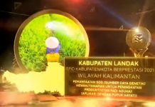 Karolin Apresiasi TPID dan Masyarakat Landak Atas Raihan Penghargaan Pengendalian Inflasi Terbaik Tahun 2021