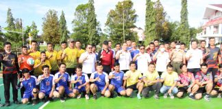 Pemkab Landak Gelar Turnamen Bola Voli Sambut HUT ke 23 Tahun