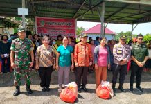 Pemkab Landak Salurkan 180 Paket Sembako Bagi Warga Terdampak Kenaikan BBM