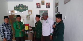 Jalin Silaturahmi, Kepala Kemenag Kunjungi PC NU Labusel