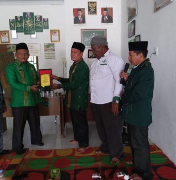 Jalin Silaturahmi, Kepala Kemenag Kunjungi PC NU Labusel
