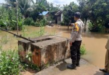 Air Sungai Tumila dan Sungai Bahumukng Meluap, Sejumlah Rumah Warga dan Akses Jalan Terendam