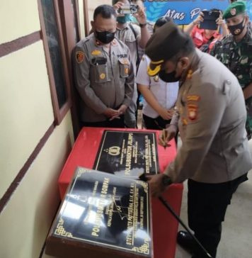 Ciptakan Rasa Aman Dua Polsubsektor Polres Landak Diresmikan