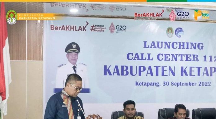 Pertama di Kalbar, Ketapang Miliki Layanan Panggilan Darurat 112