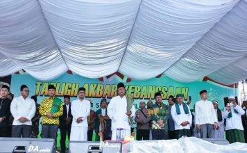 Wabup Farhan Hadiri Tabligh Akbar Peringatan Maulid Nabi Muhammad 1444 Hijriyah