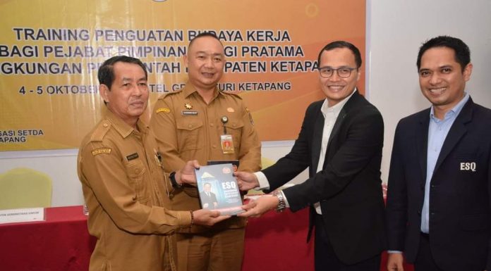 Pemkab Ketapang Gelar Training Peningkatan Budaya Kerja Bagi Pejabat Pimpinan Tinggi Pratama
