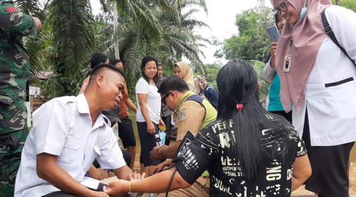 Banjir di Kecamatan Pemahan Ketapang, Warga Diminta Mengungsi Ketempat Tinggi