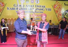 Gawai Dayak Ke-8 Kabupaten Ketapang Resmi Ditutup, Sekda Ajak Semua Pihak Terus Lestarikan Adat Budaya