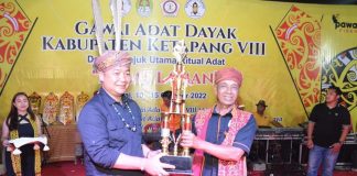 Gawai Dayak Ke-8 Kabupaten Ketapang Resmi Ditutup, Sekda Ajak Semua Pihak Terus Lestarikan Adat Budaya