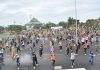 Sekda Ketapang Ikut Senam Pagi dan Pimpin Gotong Royong