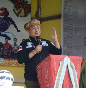 Sekda Ketapang Buka Turnamen Sepak Bola Natal Cup 2022 di Nanga Tayap