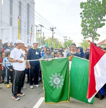 Wabup Farhan Hadiri Jalan Sehat Dalam Rangka Syair Muktamar Muhammadiyah dan Aisyiyah ke 48