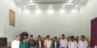 Jalin Silaturahmi PC Nahdalatul Ulama Kunjungi Rumah Dinas Wabup Labusel