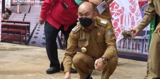 Pembangunan Gereja Salib Suci Ngabang Dilanjutkan, Pj Bupati Samuel : Pemda Siap Bersinergi dan Bekerjasama