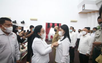 Karolin Pimpin PMI Kabupaten Landak Masa Bakti 2022-2027