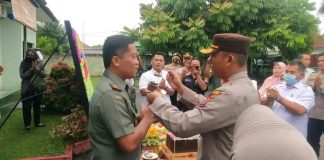 Perayaan HUT TNI ke 77 di Koramil 11 Kotapinang Berlangsung Hikmat