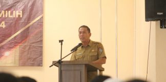 Sekda Landak Hadiri Sosialisasi dan Pendidikan Pemilih Pemilu Serentak 2024