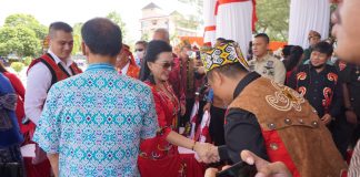 23 Tahun Pemda Landak, Karolin : Gotong Royong Untuk Landak Hebat