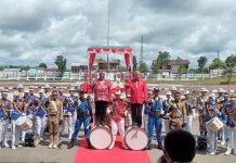 Peringatan HUT ke-23 Pemkab Landak Gelar Upacara Bendera