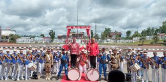 Peringatan HUT ke-23 Pemkab Landak Gelar Upacara Bendera