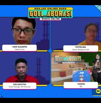 Komitmen JNE Maju Bersama Pelaku UMKM Melalui Optimalisasi Pemasaran Bisnis Digital