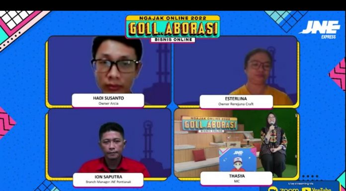 Komitmen JNE Maju Bersama Pelaku UMKM Melalui Optimalisasi Pemasaran Bisnis Digital