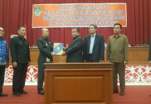 DPRD Bersama Pemkab Landak Setujui RAPBD Tahun Anggaran 2023 Disahkan Menjadi Perda