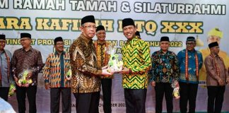 Wabup Ketapang Gelar Ramah Tamah Dengan Para Kafilah MTQ ke- XXX Kalbar