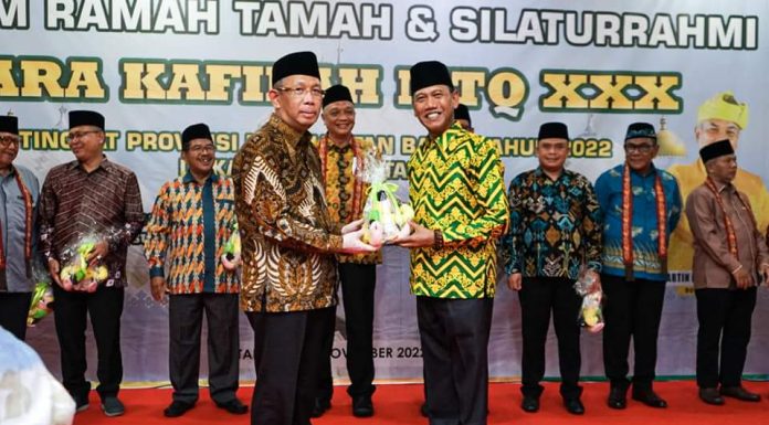 Wabup Ketapang Gelar Ramah Tamah Dengan Para Kafilah MTQ ke- XXX Kalbar