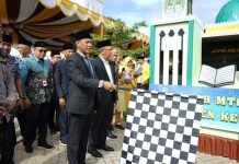 Pawai Ta’aruf Semarakan MTQ ke XXX Tingkat Provinsi Kalbar di Ketapang