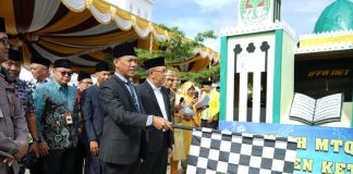 Pawai Ta’aruf Semarakan MTQ ke XXX Tingkat Provinsi Kalbar di Ketapang