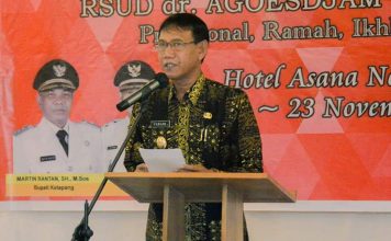 Wabup Ketapang Beri Apresiasi RSUD dr Agoesdjam Karna Dinilai Tingkatkan Mutu Pelayanan