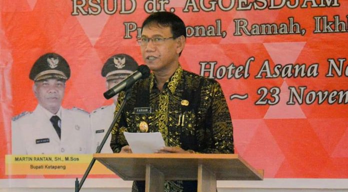 Wabup Ketapang Beri Apresiasi RSUD dr Agoesdjam Karna Dinilai Tingkatkan Mutu Pelayanan