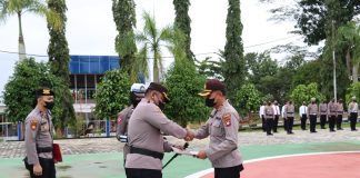 Jelang Purna Tugas, Wakapolres Landak Naik Pangkat dari Kompol ke AKBP