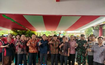 Mitigasi Dampak Inflasi, Pemerintah Provinsi Kalbar Gelar Pasar Murah Pangan di Landak