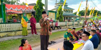 Saprahan Massal Keraton Ismahayana Landak, Pj Bupati Samuel : Ini Adalah Bentuk Melestarikan Adat dan Budaya