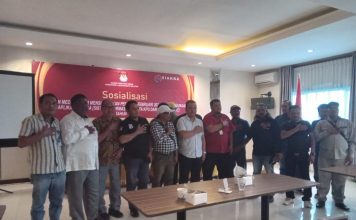 Gandeng Awak Media dan Ormas, KPU Labusel Ajak Sukseskan Pemilu 2024