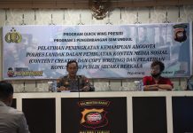 Polres Landak Gelar Pelatihan Pembuatan Konten Media Sosial