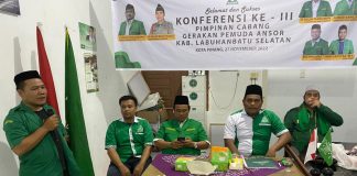 Anas Harahap Terpilih Menjadi Ketua GP Ansor Labusel 2022-2026