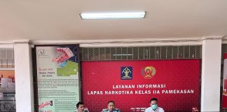 Lapas Narkotika Kelas IIA Pamekasan Tes Urine Warga Binaan