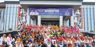 Sekda Apresiasi Kegiatan Senam Massal dan Cek Kesehatan Yang Diadakan DWP Ketapang