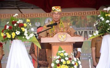 Bupati Ketapang Buka Pentas Seni Budaya Dayak ke VIII Tahun 2022
