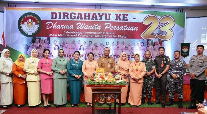 HUT DWP ke 23, Sekda Ketapang Harapkan DWP Kompak Maju dan Solid