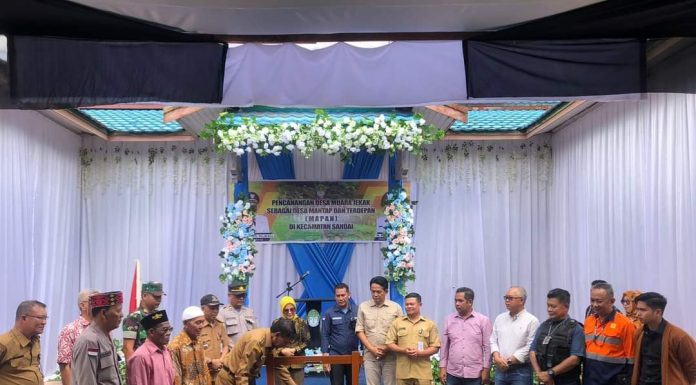 Pemkab Ketapang Canangkan Desa Muara Jekak Sebagai Desa Mapan