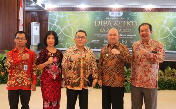 Pj Bupati Landak Hadiri Penyerahan DIPA dan TKD Kalbar Tahun Anggaran 2023