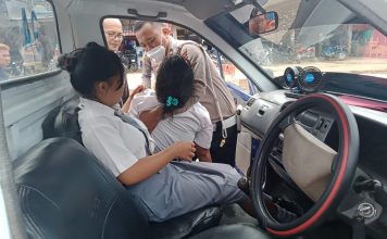 Motor Dikendarai Pelajar SMA Terlibat Lakalantas di Mempawah Hulu