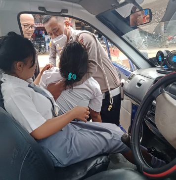 Motor Dikendarai Pelajar SMA Terlibat Lakalantas di Mempawah Hulu