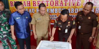 Pemkab Landak Sambut Baik Peresmian Rumah Restorative Justice di Desa Mungguk