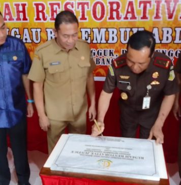 Pemkab Landak Sambut Baik Peresmian Rumah Restorative Justice di Desa Mungguk
