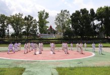 25 Personil Polres Landak Ikuti Ujian Bela Diri Polri